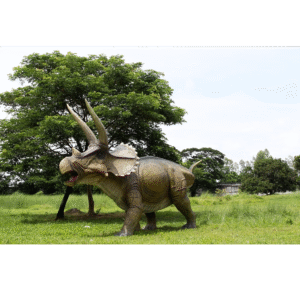 Leen van Dam Decoraties - Gigantische Triceratops dinosaurus