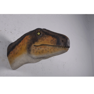 Leen van Dam Decoraties - Kop van een Theropod dinosaurus wandmodel