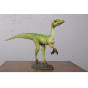 Leen van Dam Decoraties - Staande Compsognathus dinosaurus