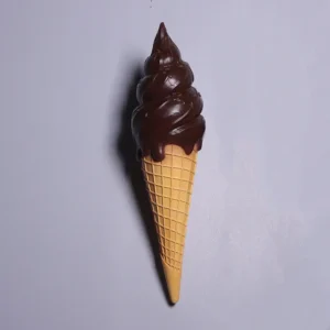 Leen van Dam Decoraties - Softijs Twist Hangend Chocolade