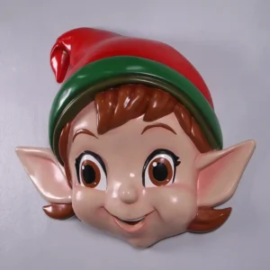 Leen van Dam Decoraties - Elven Hoofd Kerstmis