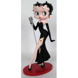 Leen van Dam Decoraties - Betty Boop Klassieke Zangeres