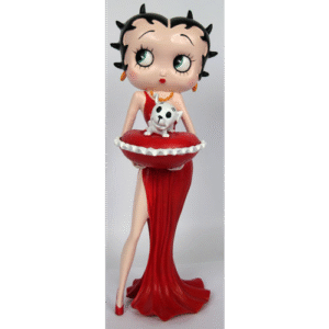 Leen van Dam Decoraties - Betty Boop Met Kussen