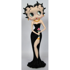 Leen van Dam Decoraties - Betty Boop met bloemen