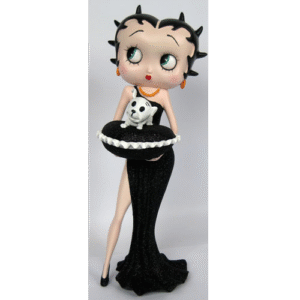 Leen van Dam Decoraties - Betty Boop Met Kussen
