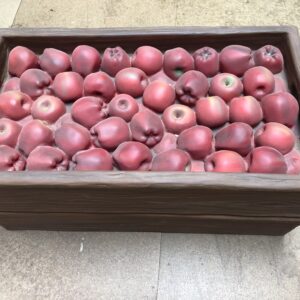 Leen van Dam Decoraties - Kistje met rode appels