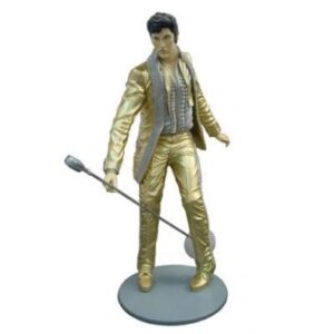 Leen van Dam Decoraties - Elvis Presley levensgroot goud