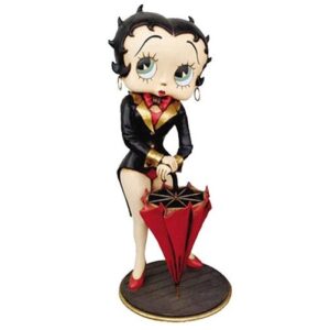 Leen van Dam Decoraties - Betty Boop met Paraplu