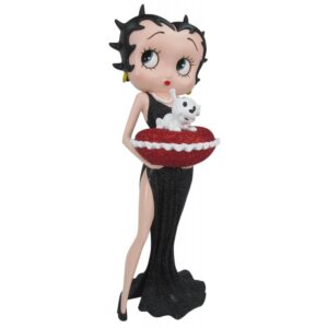 Leen van Dam Decoraties - Betty Boop met Rood Kussen