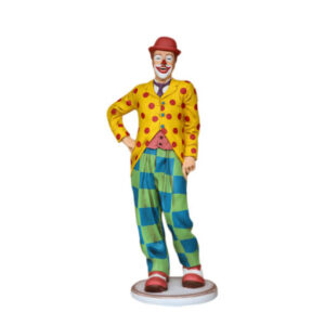 Leen van Dam Decoraties - Clown levensgroot