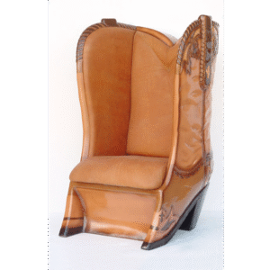 Leen van Dam Decoraties - Stoel model cowboy laars