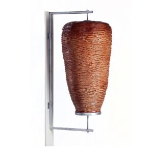Leen van Dam Decoraties - Shoarma rol groot wandmodel