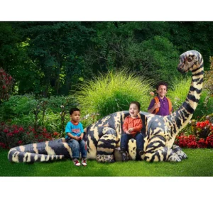 Leen van Dam Decoraties - Dino Bank Rhoetosaurus Bruin – Gelcoat Version