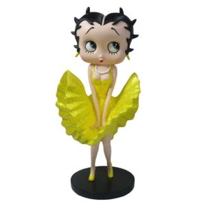 Leen van Dam Decoraties - Betty Boop opwaaiende jurk